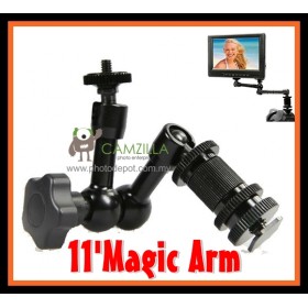 Camzilla 11" Articulating Magic Arm Hot shoe Mount Rig Holder